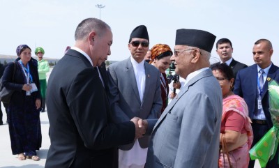  प्रधानमन्त्री ओली तुर्कमेनिस्तानमा, एलएलडीसीको सम्मेलनमा सहभागी हुने 